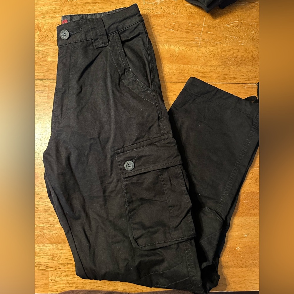 Men's Black Cargo Pants